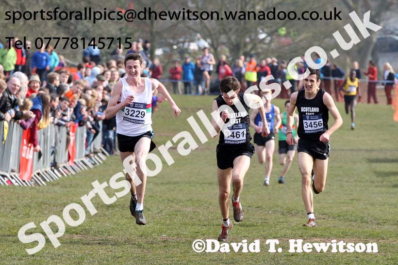 Mens under-17s 2016 Inter Counties Cross Country Champs. and Cross Challenge Final, Cofton Park, Birmingham. Photo: David T. Hewitson/Sports for All Pics